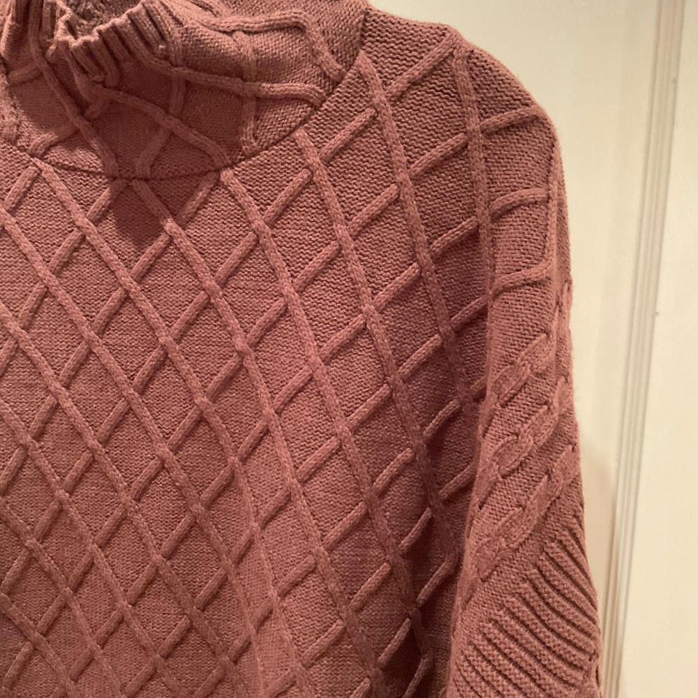 Mersea dusty plum comfy sweater One size fits most